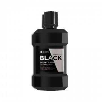 COLLUTORIO BLACK AL CARBONE ATTIVO 250 ML - Effetto sbiancante